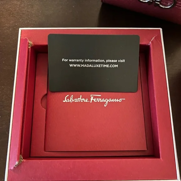 Salvatore Ferragamo Men's Watch with Red and Blue Bezel 44mm - Picture 5 of 6